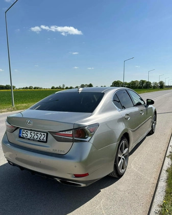 Lexus GS cena 110000 przebieg: 154000, rok produkcji 2017 z Skierniewice małe 211